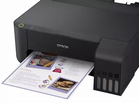 پرینتر تک کاره جوهر افشان رنگی EPSON مدل L1110