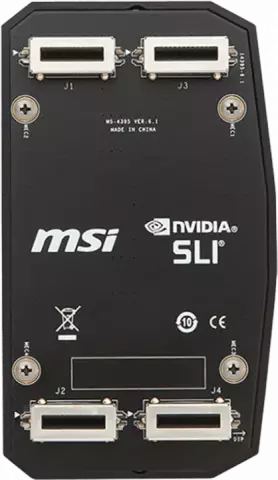 پل SLI دو کارته MSI مدل 2WAY SLI HB BRIDGE L