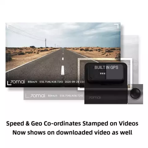 دوربین خودرو Xiaomi مدل 70MAI A500 Dash Cam Pro Plus