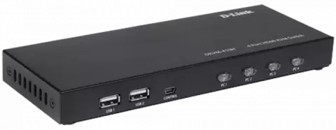 سوییچ 4 پورت D-LINK KVM مدل DKVM-410H