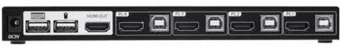 سوییچ 4 پورت D-LINK KVM مدل DKVM-410H
