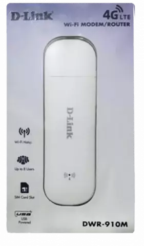 مودم روتر 4G/LTE همراه D-Link مدل DWR-910M