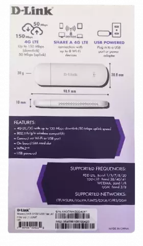 مودم روتر 4G/LTE همراه D-Link مدل DWR-910M