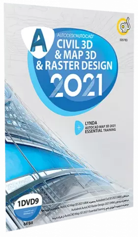 نرم افزار AUTOCAD CIVIL 3D & MAP 3D & RASTER DESIGN 2021 نسخه 64 بیتی شرکت گردو