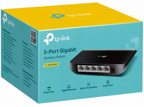 سوییچ 5 پورت TP-Link مدل TL-SG1005D