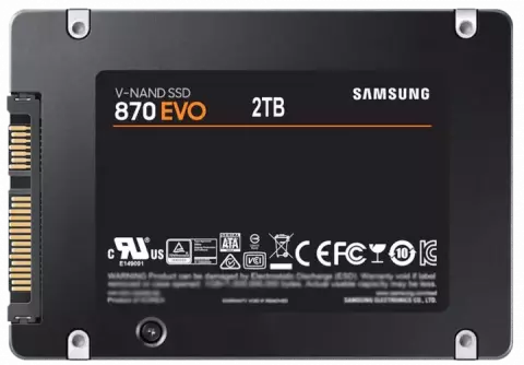 حافظه SSD اینترنال 2 ترابایت Samsung مدل  870 EVO