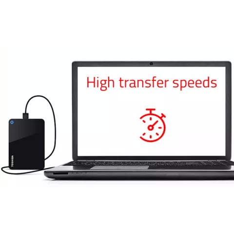 هارد اکسترنال 2 ترابایت Toshiba مدل  Canvio Advance New