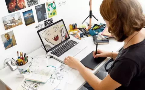 قلم لمسی Wacom مدل CTL-472/K1-F
