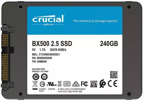 حافظه SSD اینترنال 240 گیگابایت Crucial مدل  BX500