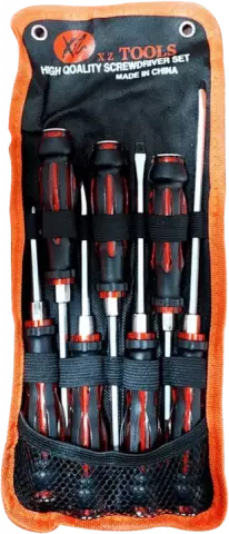 مجموعه 7 عددی پيچ گوشتی ضربه خور XZ