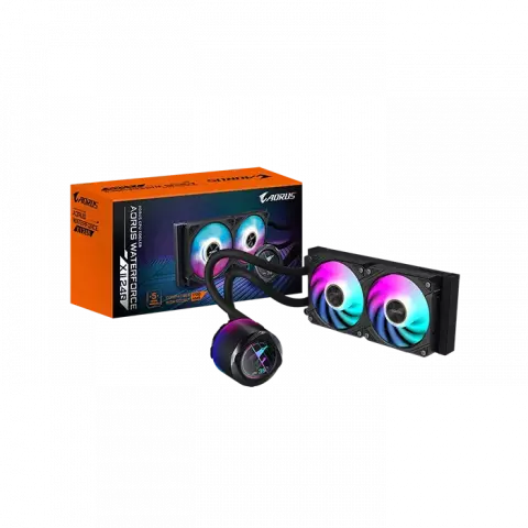 خنک کننده پردازنده  GIGABYTE مدل AORUS WATERFORCE X II 240