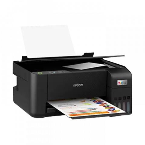 پرینتر سه کاره جوهر افشان رنگی Epson مدل EcoTank L3210
