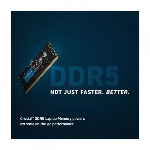 رم لپ تاپ 32 گیگابایت Crucial مدل CT32G56C46S5 DDR5 5600MHz