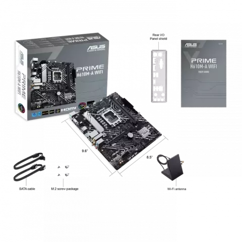 مادربرد  ASUS مدل PRIME H610M-A WIFI