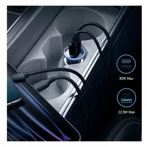شارژر فندکی Anker مدل 323Car Charger A2735