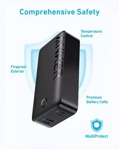 پاور بانک 40000 میلی آمپر ساعت Anker مدل 347PowerCore 40K A1377