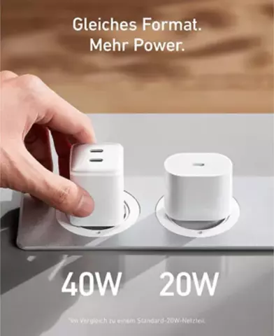 شارژر دیواری 40 وات Anker مدل 521Nano Pro A2038