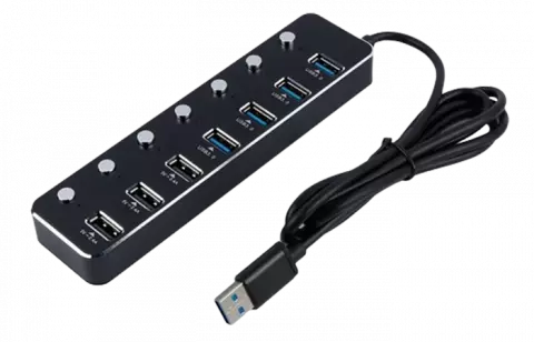 هاب 7 پورت K-NET مدل H10