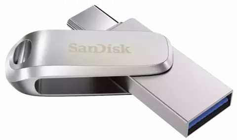 فلش مموری 128 گیگابایت Sandisk مدل  ULTRA DUAL DRIVE LUXE