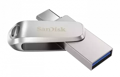 فلش مموری 1 ترابایت Sandisk مدل  Ultra Dual Drive Luxe
