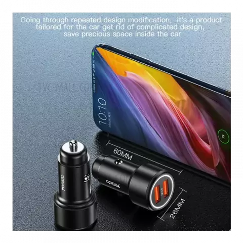 شارژر فندکی Yesido مدل  Y43