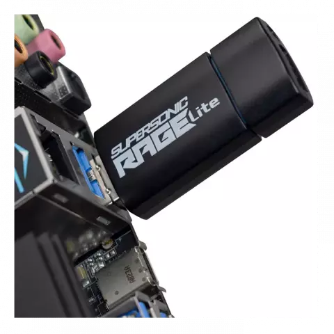 فلش مموری 128 گیگابایت Patriot مدل  Supersonic Rage Lite