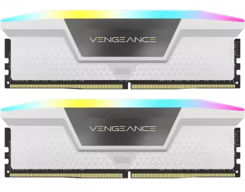 رم دسکتاپ (32GB*2) 64 گیگابایت Corsair مدل VENGEANCE RGB DDR5 5600MHz