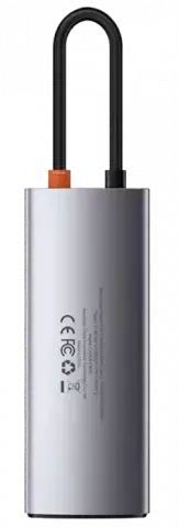 هاب 5 پورت Baseus مدل Metal Gleam 5 in 1 WKWG020013