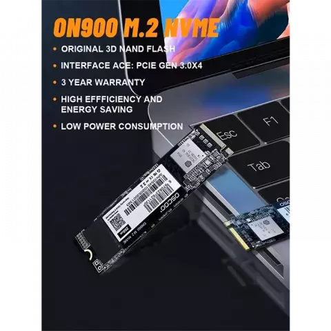 حافظه SSD اینترنال 512 گیگابایت OSCOO مدل  ON900 NVMe M.2