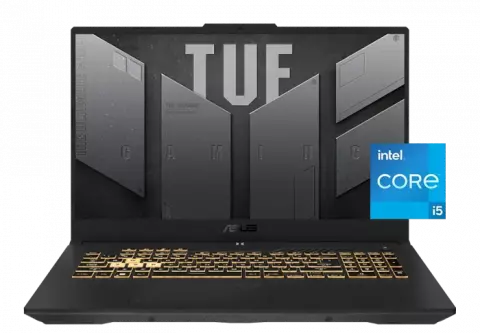 لپ تاپ 17.3 اینچ Asus مدل (کاستوم شده) (i5 12500H-16GB-512GB SSD-RTX3050-FHD) TUF Gaming F17 FX707ZC4