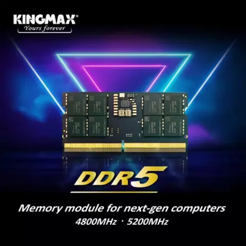 رم لپ تاپ (32GB*1) 32 گیگابایت Kingmax مدل KM-SD5-4800-32GS