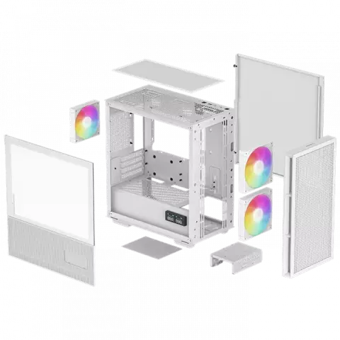 کیس گیمینگ Deepcool مدل CH360 DIGITAL WH