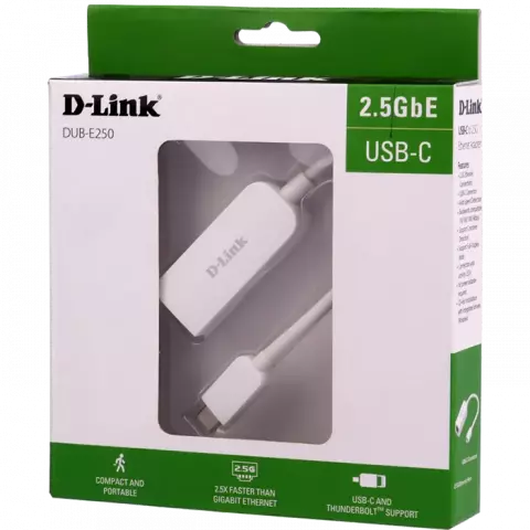 تبدیل Type-C به RJ45 دی لینک مدل DUB-E250