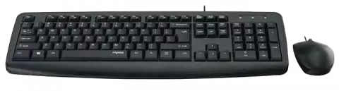کیبورد و موس سیمی Rapoo مدل NX1600