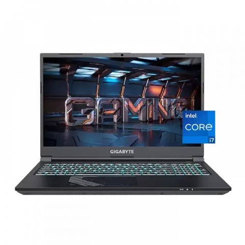 نمای جلو لپ تاپ گیمینگ 15.6 اینچ GIGABYTE مدل G5 MF5 H2EE353KH