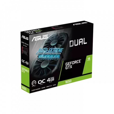کارت گرافیک  ASUS مدل  Dual GeForce GTX 1650 OC Edition 4GB GDDR6 EVO