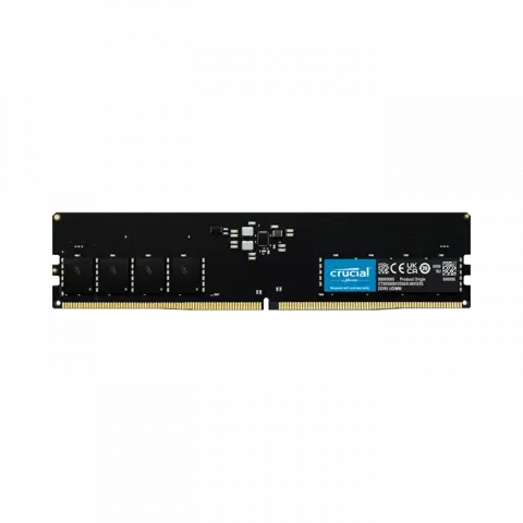 رم دسکتاپ (32GB*1) 32 گیگابایت Crucial مدل CT32G56C46U5 DDR5 5600MHz