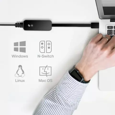 تبدیل USB به RJ45 تی پی لینک مدل UE306