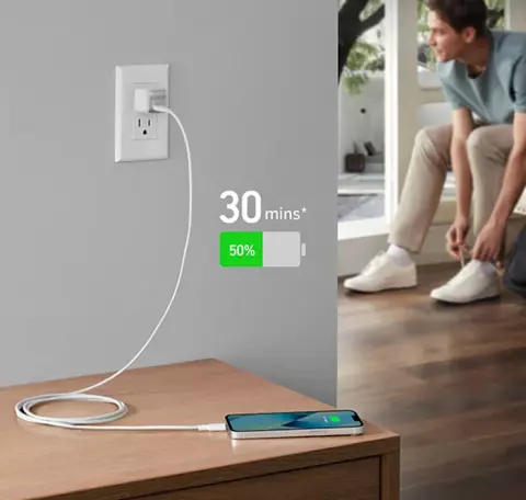 کابل شارژ 1.8متری Type-C به Lightning انکر مدل PowerLine III A8833
