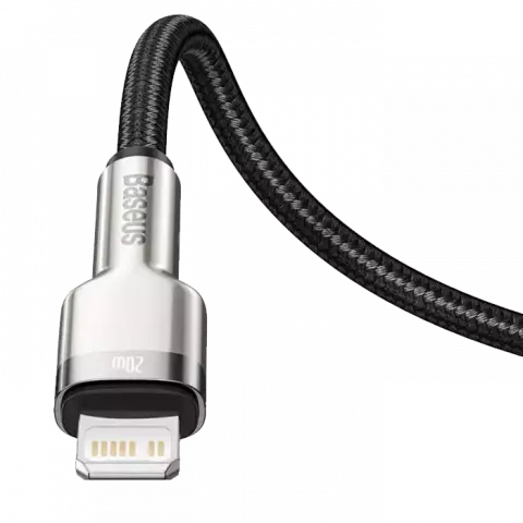 کابل شارژ 2 متری Type-C به Lightning  باسئوس مدل CATJK-B01