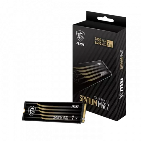 حافظه SSD اینترنال 2 ترابایت MSI مدل SPATIUM M482 NVMe M.2