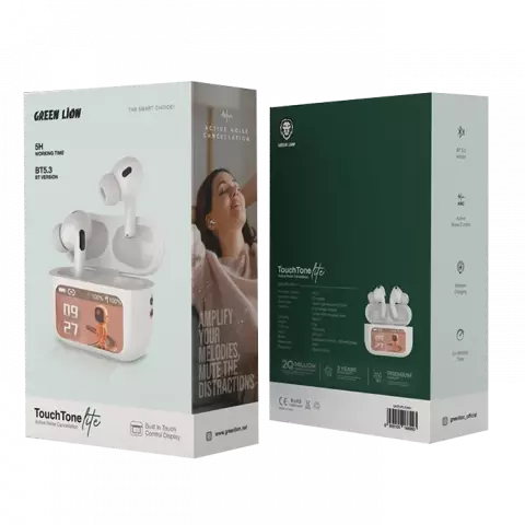 ایرفون بلوتوثی Green Lion مدل TouchTone Lite