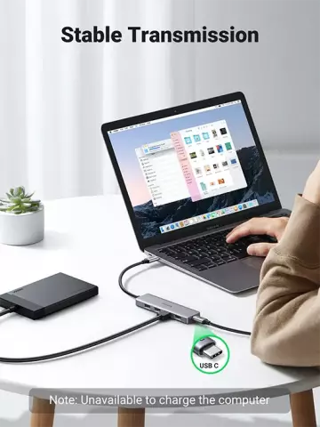 هاب 4 پورت Ugreen مدل CM219-70336
