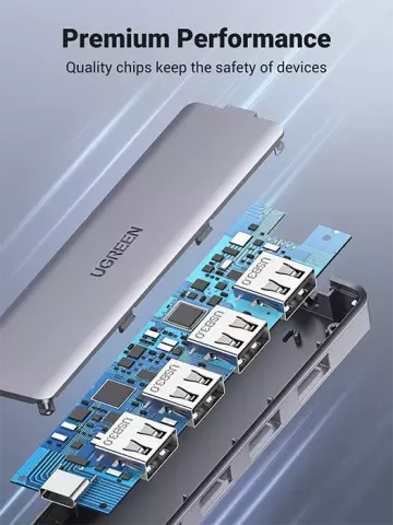 هاب 4 پورت Ugreen مدل CM219-70336