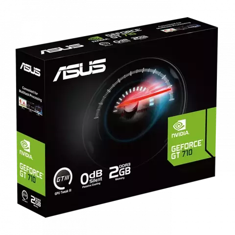 کارت گرافیک ASUS مدل GeForce 710 SL 2GB DDR3 EVO