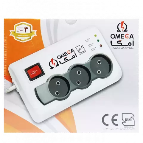 محافظ نوسان برق OMEGA مدل P3000‌