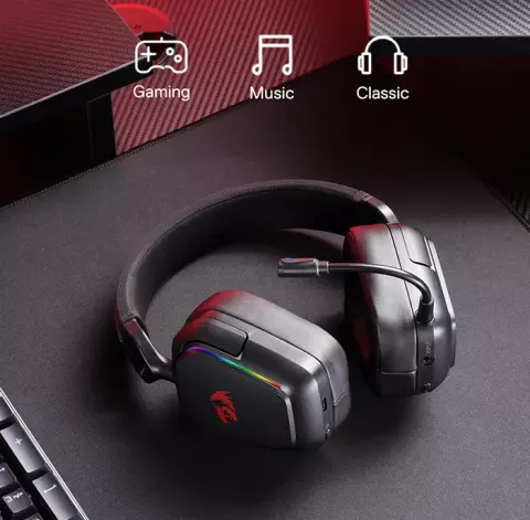 هدست بی سیم گیمینگ Redragon مدل Mira H868