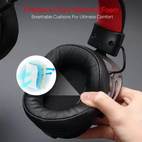 هدست سیمی گیمینگ Redragon مدل Aurora H376
