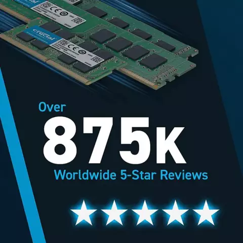 رم دسکتاپ (8GB*1) 8 گیگابایت Crucial مدل CB8GU4800 DDR5 4800MHz