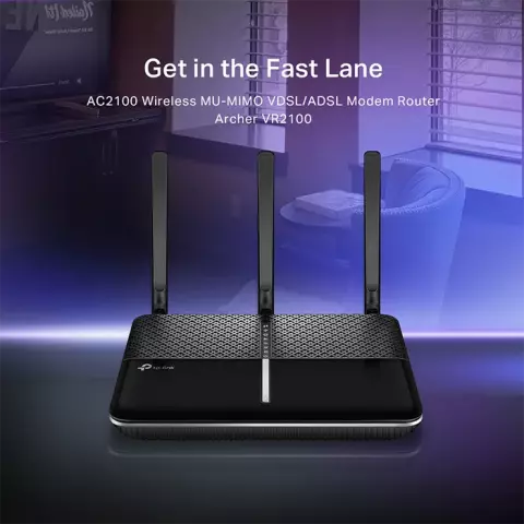 مودم روتر ADSL/VDSL بی سیم TP-LINK مدل Archer VR2100
